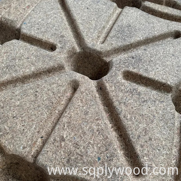 Versatile Compressed Wood Pallet Ideal for Forklift Use and Storage